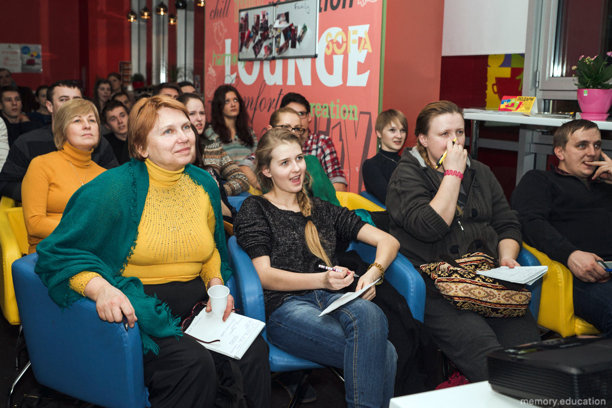 Masterclass on improving memory in Kyiv (Ukraine)